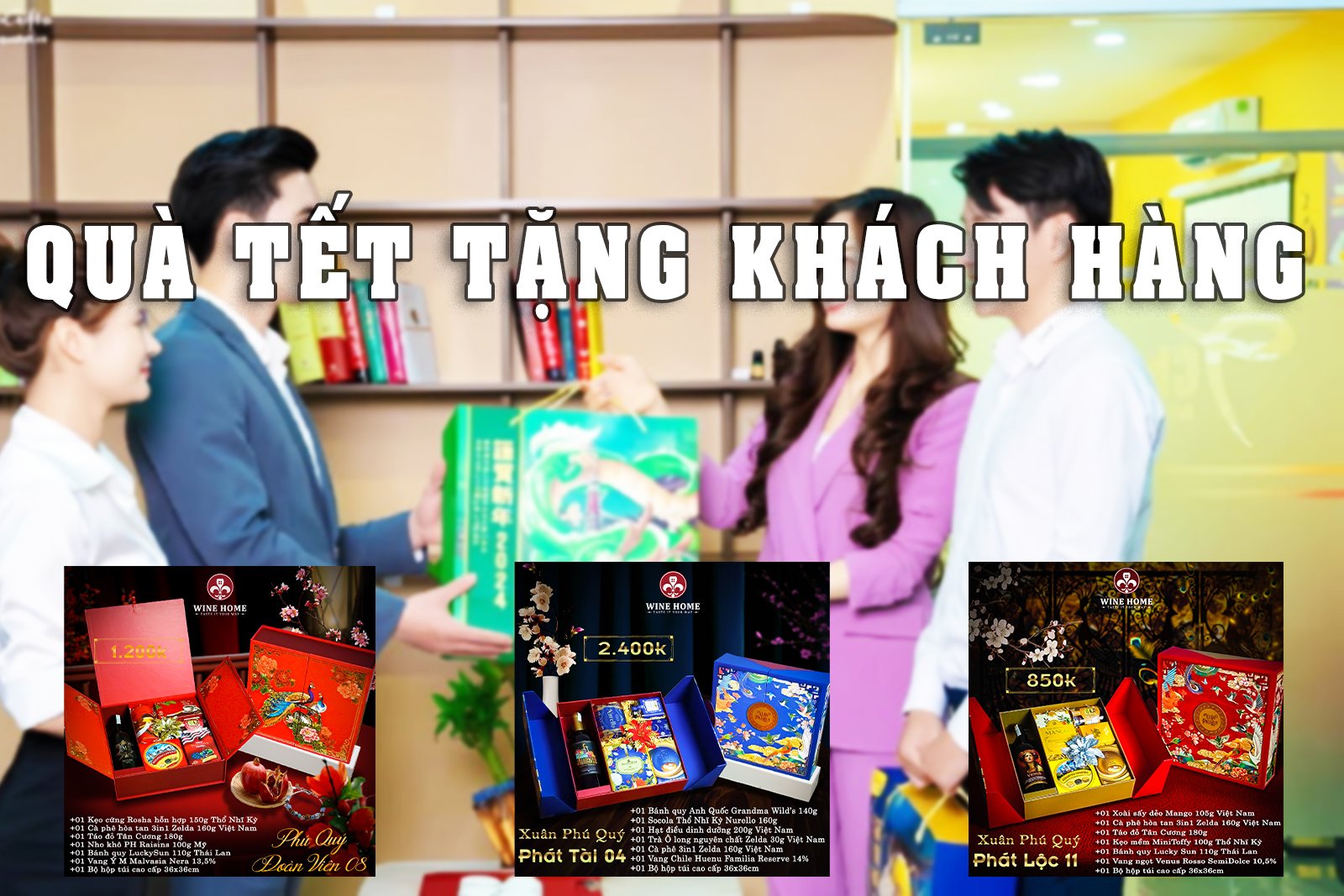 Quà tết tặng khách hàng