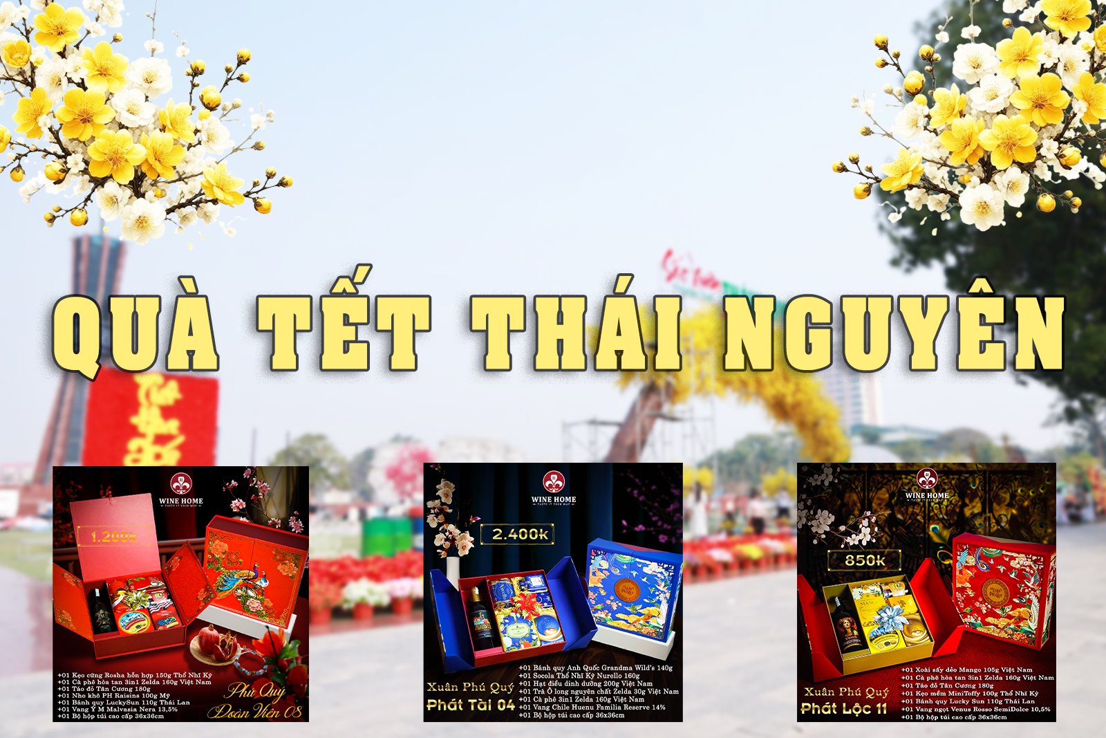 Quà tết Thái Nguyên
