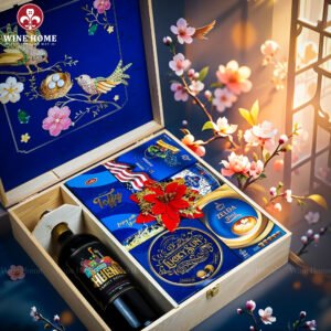 Hộp Quà Tết Xuân Như Ý Hộp Gỗ Xanh 13