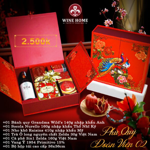 Hộp Quà Tết Phú Quý Đoàn Viên PQDV02