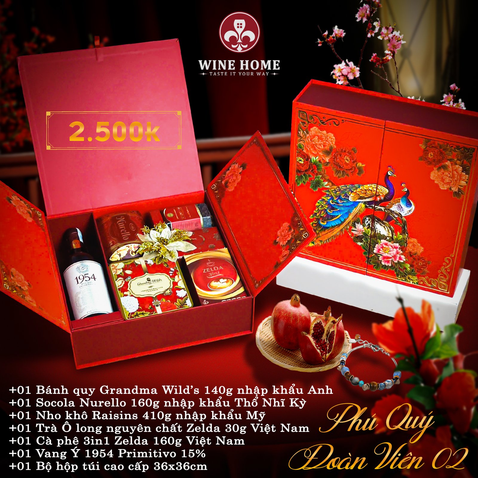 Hộp Quà Tết Phú Quý Đoàn Viên PQDV02
