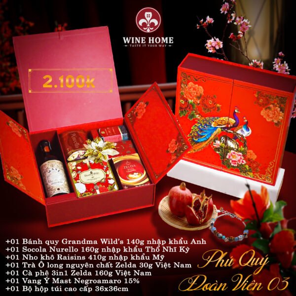 Hộp Quà Tết Phú Quý Đoàn Viên PQDV03