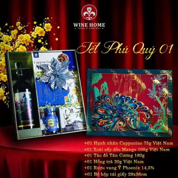 Hộp quà tết Tết Phú Quý TPQ01