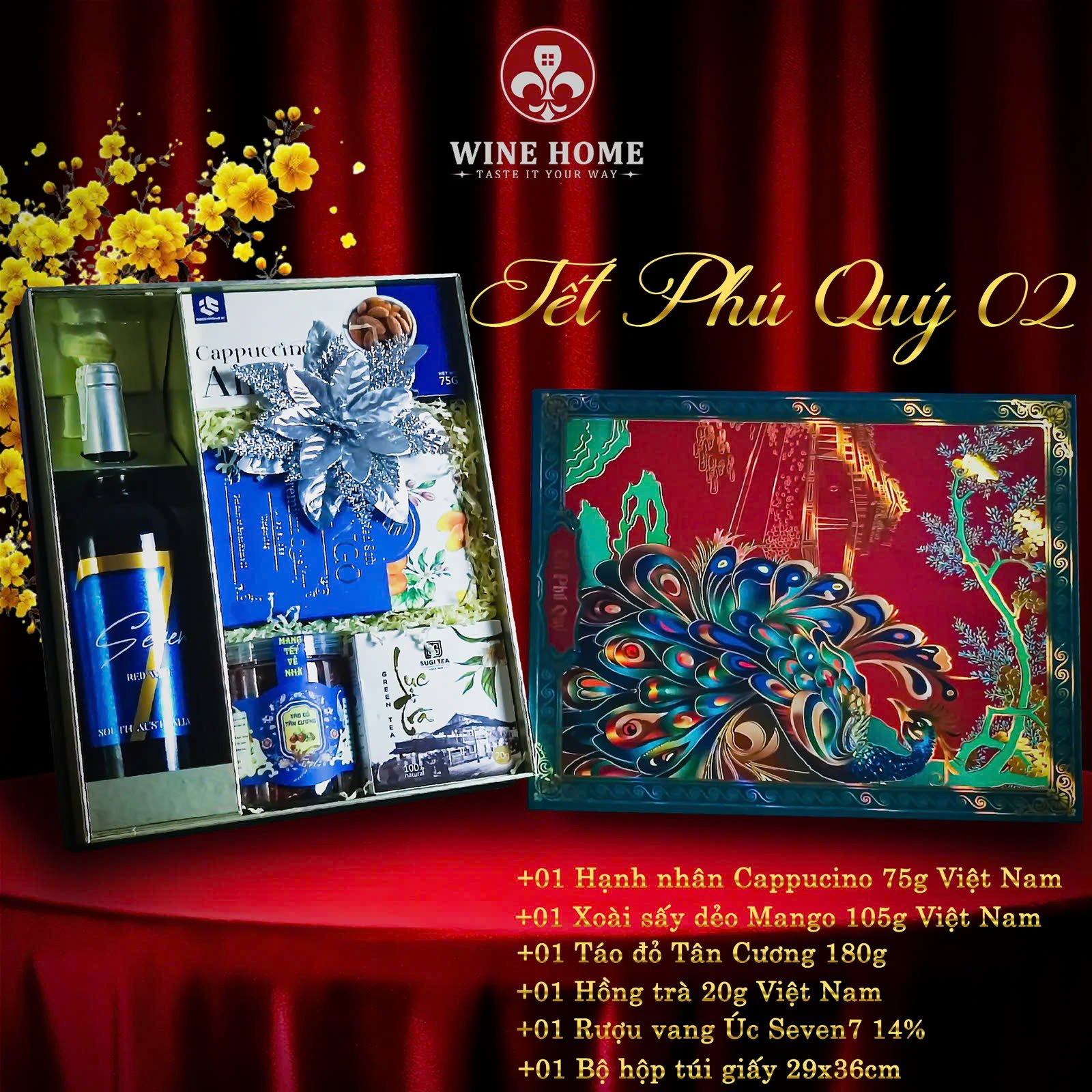 Hộp quà tết Tết Phú Quý TPQ02